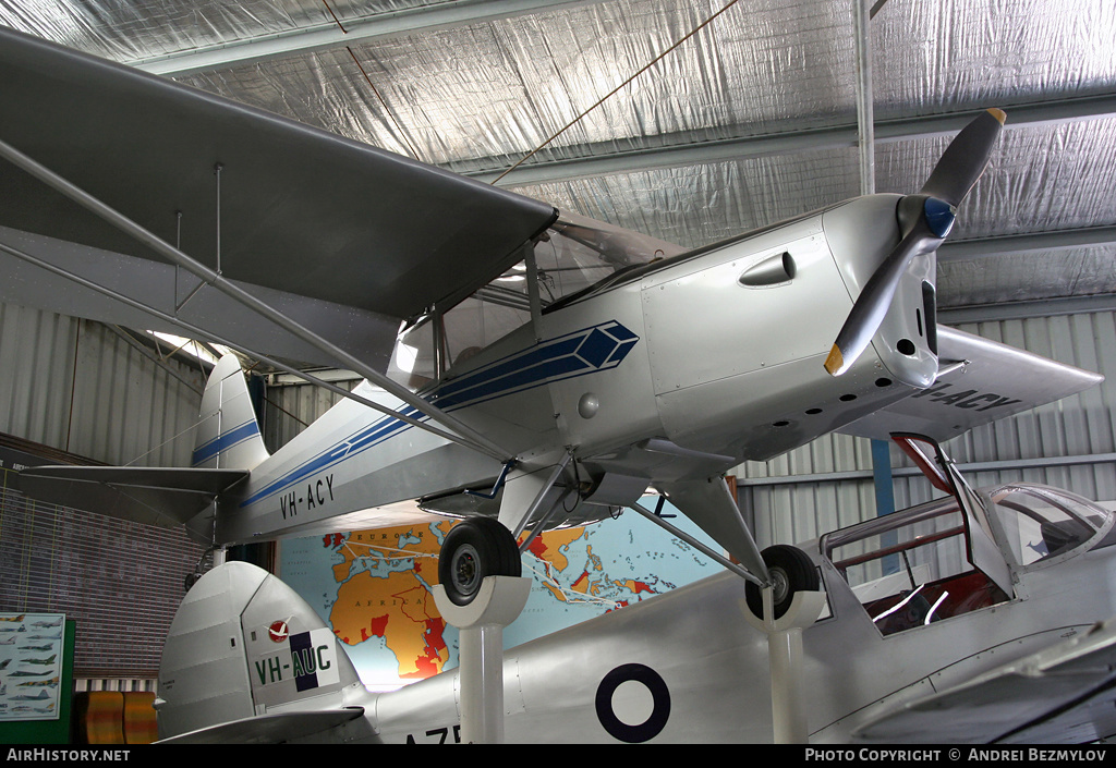 Aircraft Photo of VH-ACY | Auster J-1B Aiglet | AirHistory.net #113771