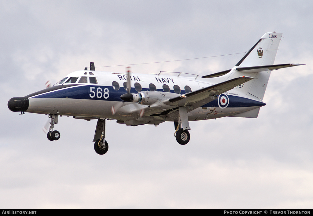 Aircraft Photo of XX487 | Scottish Aviation HP-137 Jetstream T2 | UK - Navy | AirHistory.net #113781
