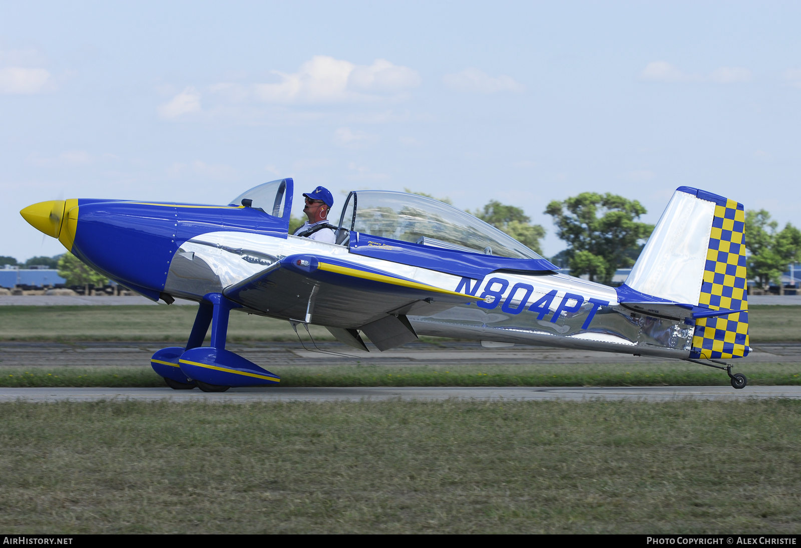 Aircraft Photo of N804PT | Van's RV-8 | AirHistory.net #113783