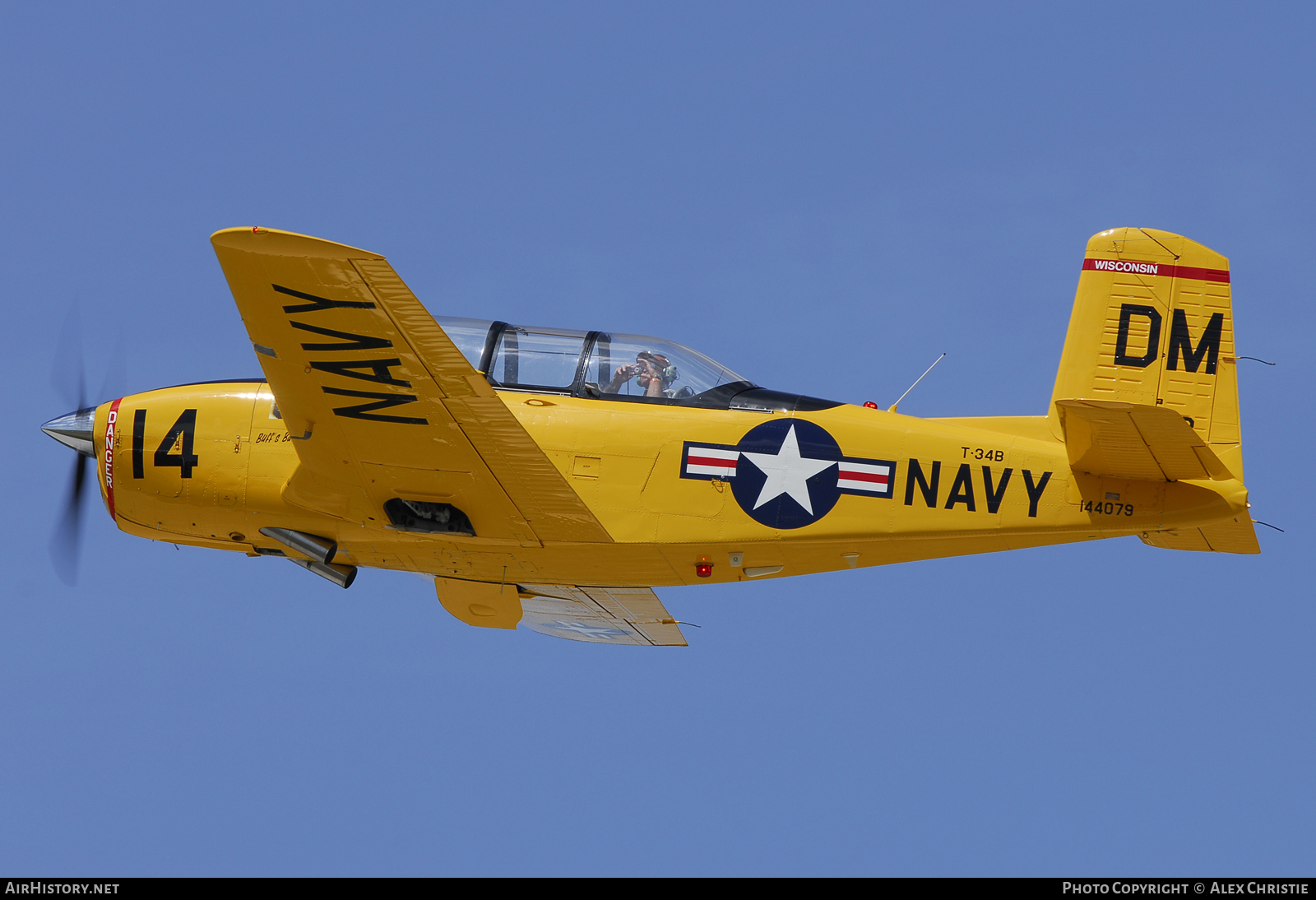 Aircraft Photo of N1368 / 144079 | Beech T-34B Mentor (D45) | USA - Navy | AirHistory.net #113809