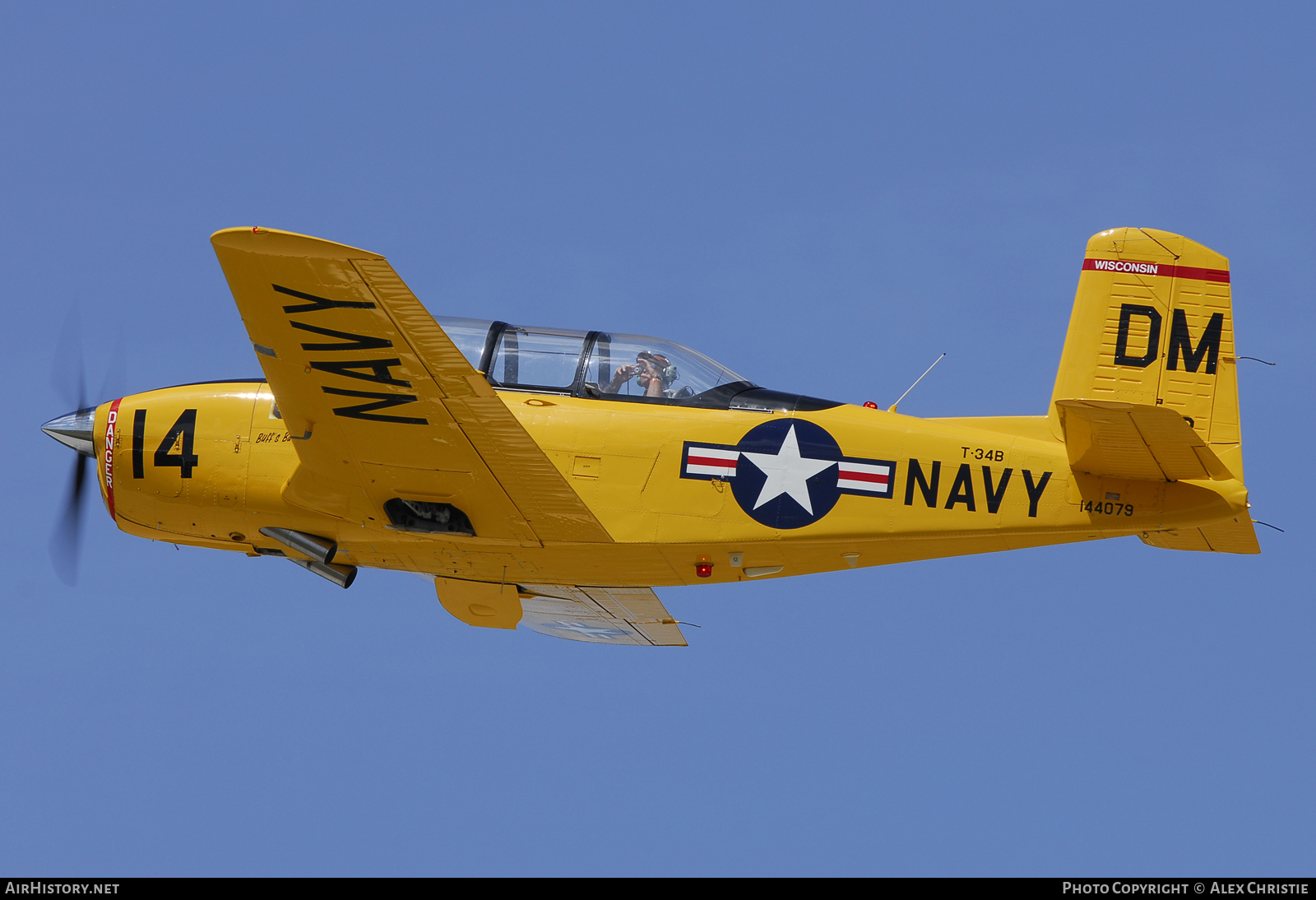 Aircraft Photo of N1368 / 144079 | Beech T-34B Mentor | USA - Navy | AirHistory.net #113809