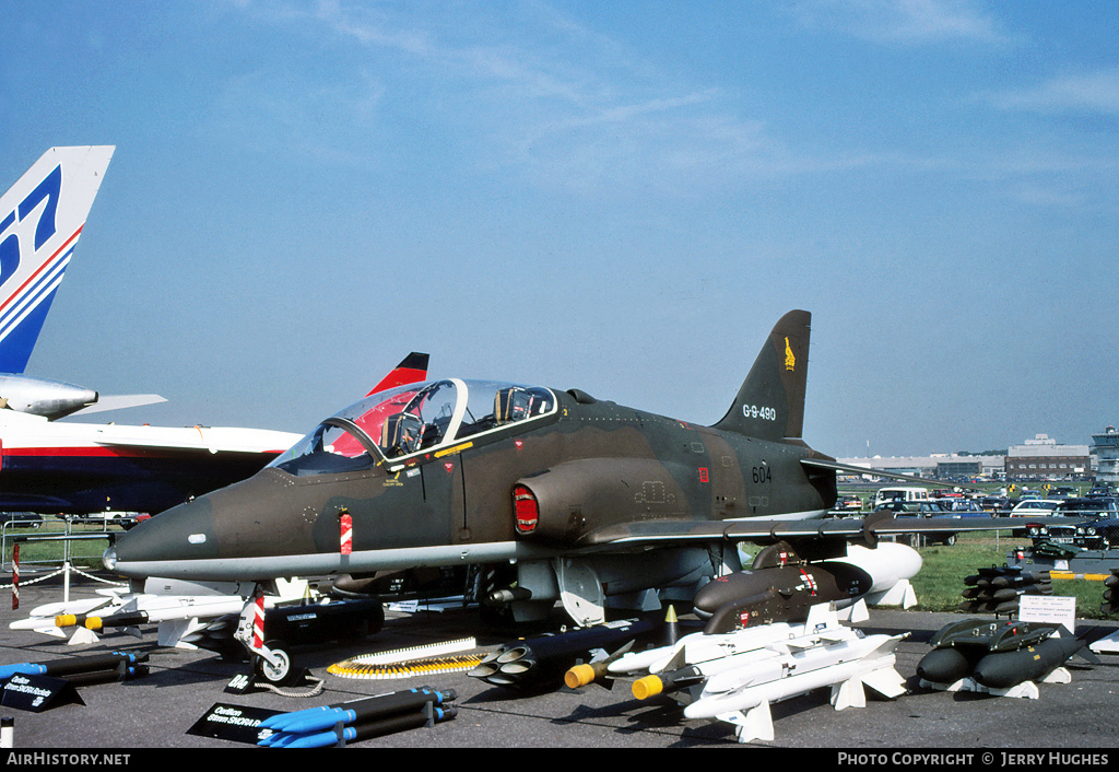 Aircraft Photo of 604 / G-9-490 | British Aerospace Hawk 60 | Zimbabwe - Air Force | AirHistory.net #113812