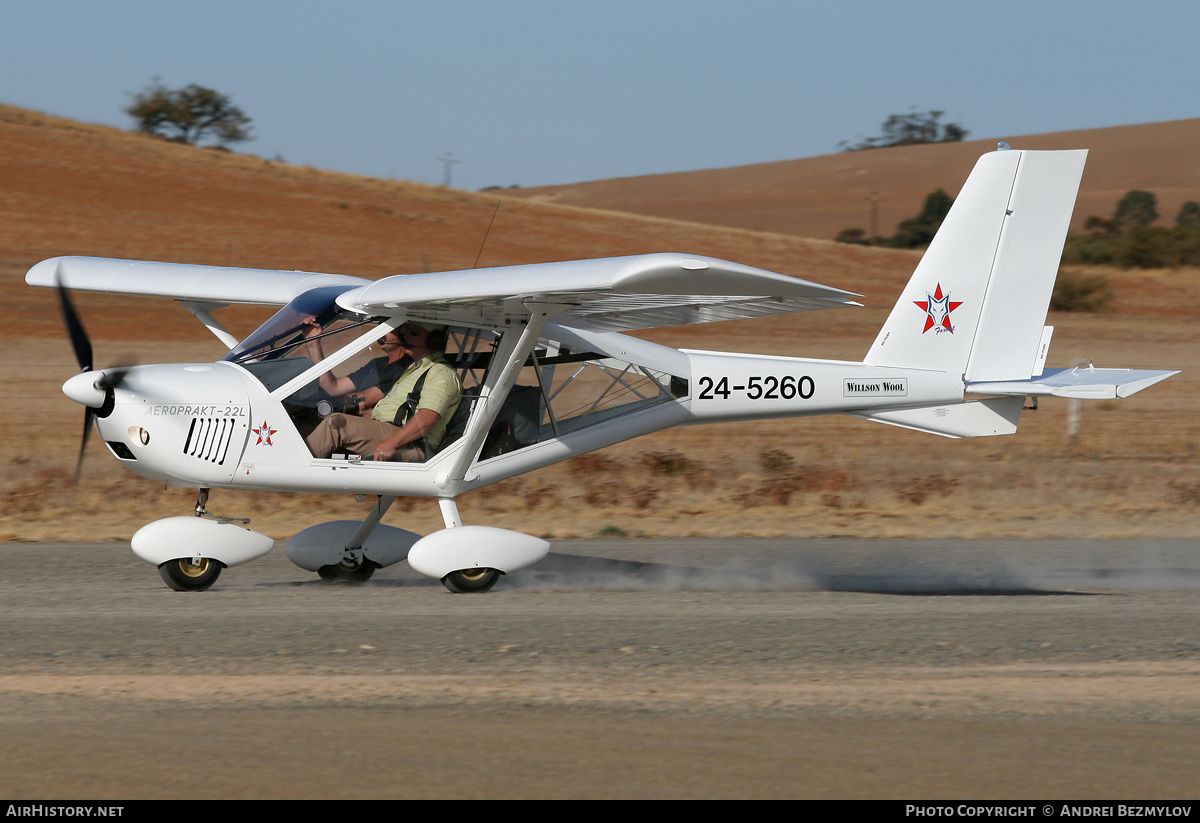 Aircraft Photo of 24-5260 | Aeroprakt A22L Foxbat | Willson Wool | AirHistory.net #113829