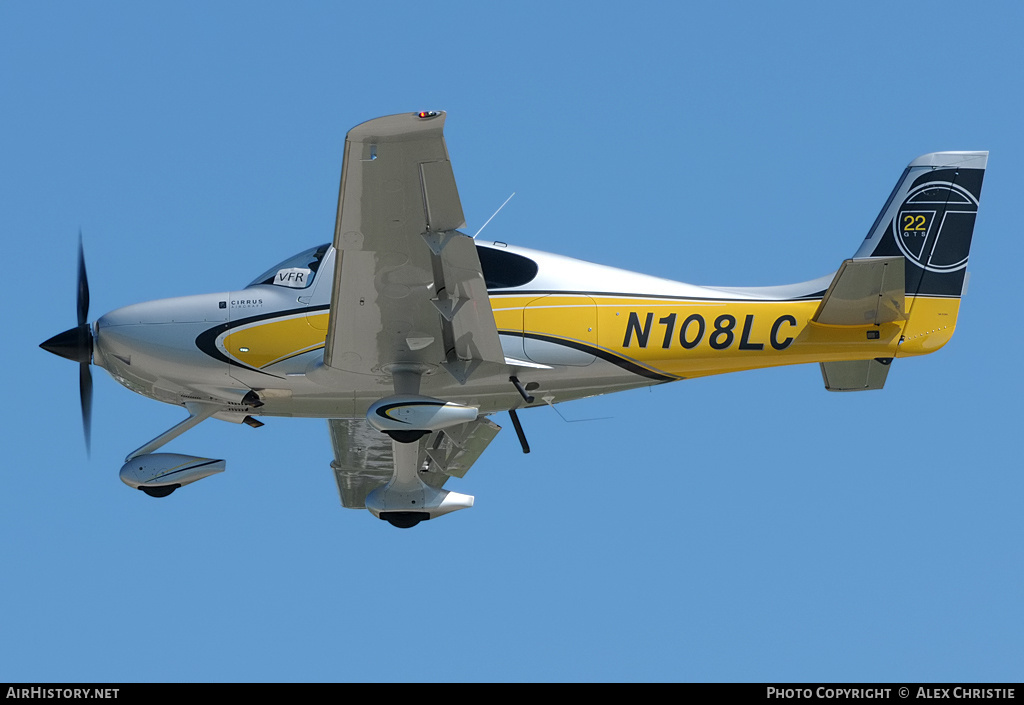 Aircraft Photo of N108LC | Cirrus SR-22T G5-GTS | AirHistory.net #113835