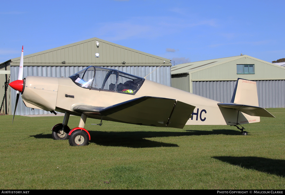 Aircraft Photo of G-AZHC | Jodel D.112 | AirHistory.net #113840