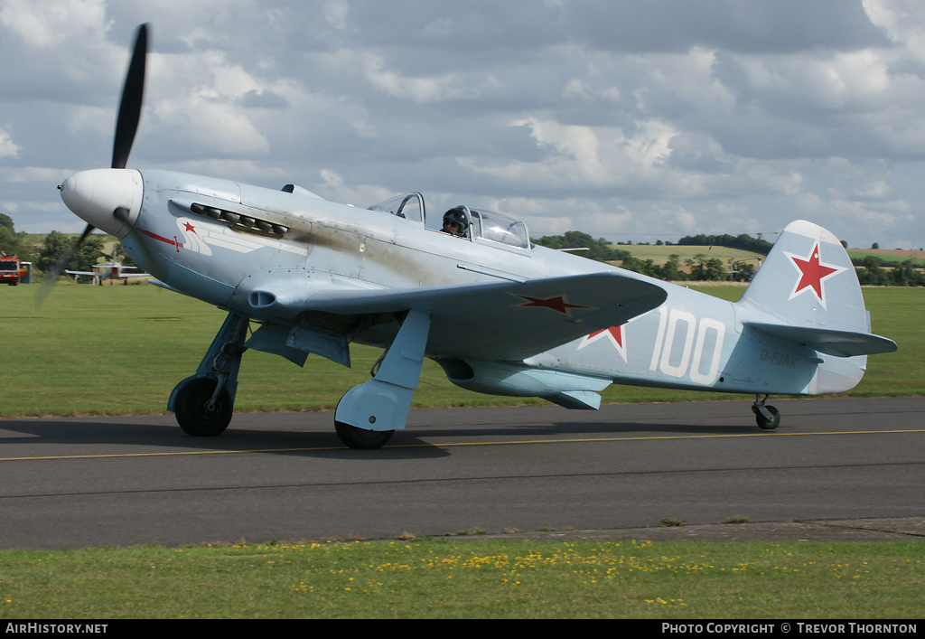 Aircraft Photo of D-FJAK / 100 white | Yakovlev Yak-3UA | Russia - Air Force | AirHistory.net #113866