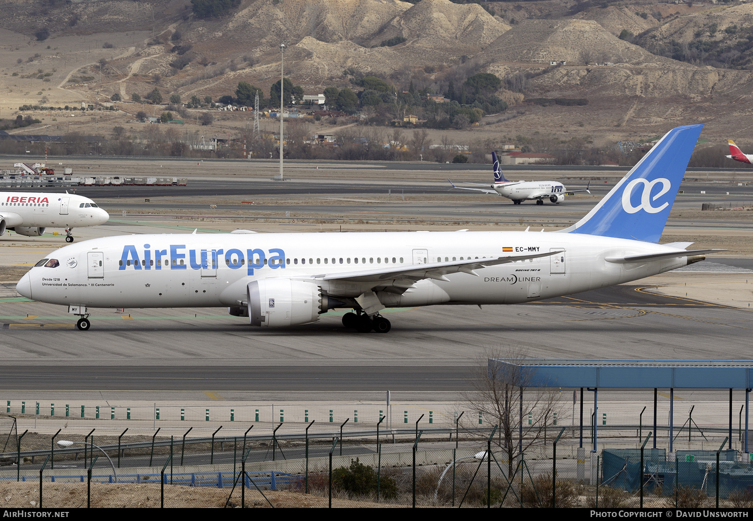 Aircraft Photo of EC-MMY | Boeing 787-8 Dreamliner | Air Europa | AirHistory.net #113870