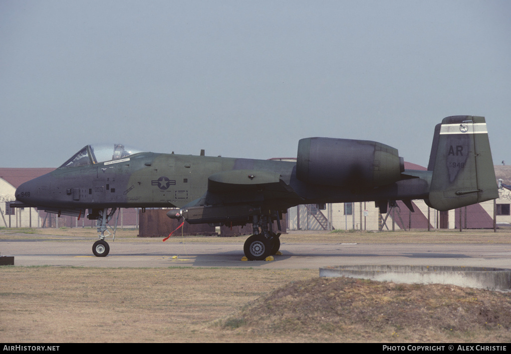 Aircraft Photo of 81-0948 / AF81-948 | Fairchild OA-10A Thunderbolt II | USA - Air Force | AirHistory.net #113894