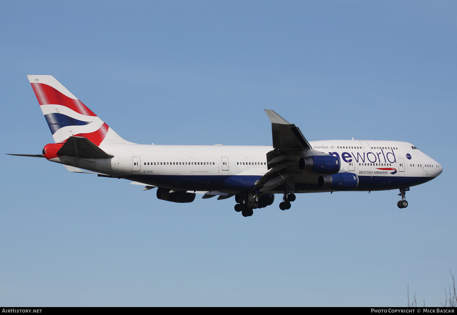Aircraft Photo of G-CIVD | Boeing 747-436 | British Airways | AirHistory.net #113903