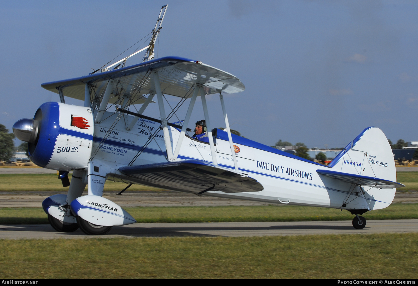 Aircraft Photo of N64434 | Boeing N2S-3 Kaydet (B75N1) | Dave Dacy Airshows | AirHistory.net #113911