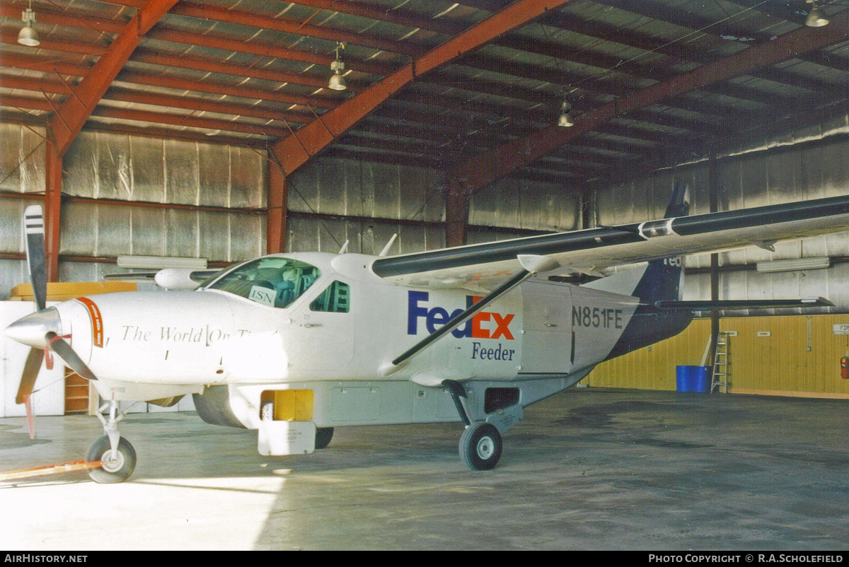Aircraft Photo of N851FE | Cessna 208B Grand Caravan | FedEx Feeder | AirHistory.net #113915