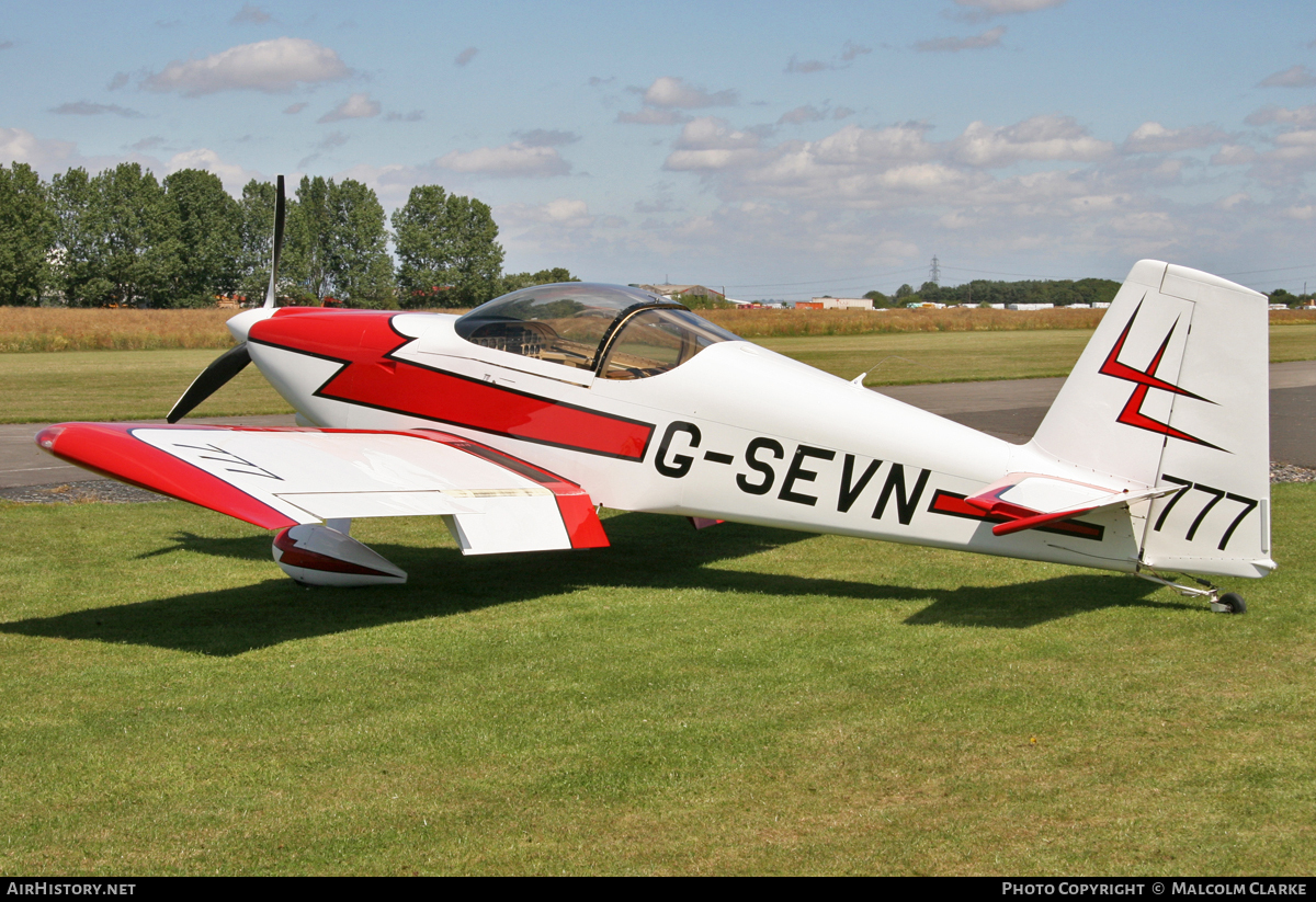 Aircraft Photo of G-SEVN | Van's RV-7 | AirHistory.net #113936