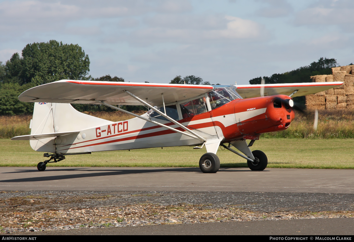 Aircraft Photo of G-ATCD | Beagle D-5/180 Husky | AirHistory.net #113953