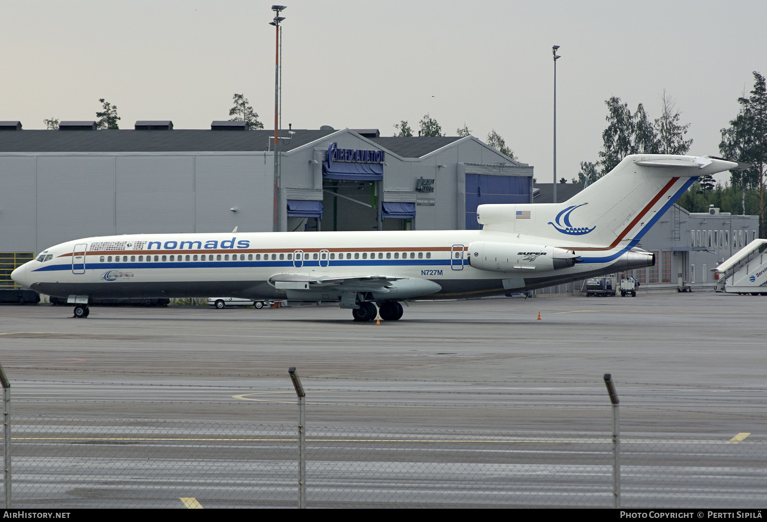 Aircraft Photo of N727M | Boeing 727-221/Adv(RE) Super 27 | Nomads Travel Club | AirHistory.net #113978