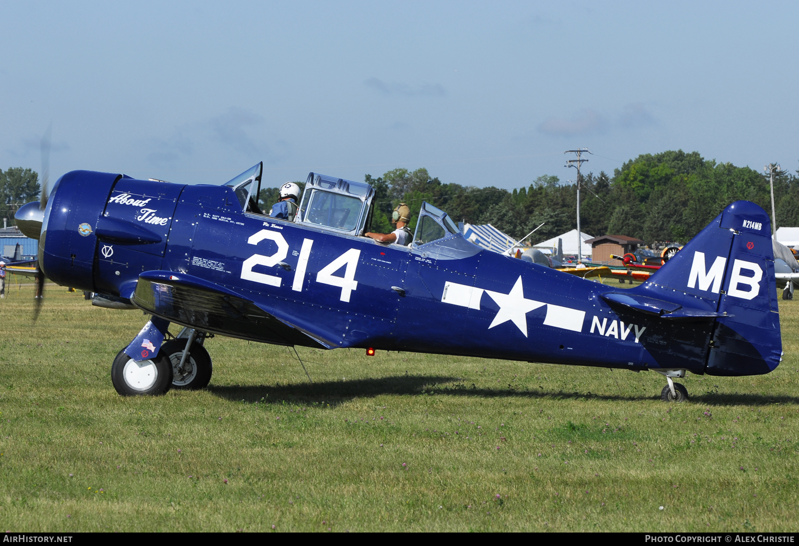 Aircraft Photo of N214MB | North American SNJ-5 Texan | USA - Navy | AirHistory.net #113992