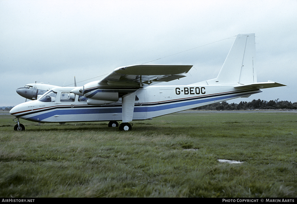 Aircraft Photo of G-BEOC | Britten-Norman BN-2A-26 Islander | AirHistory.net #114010
