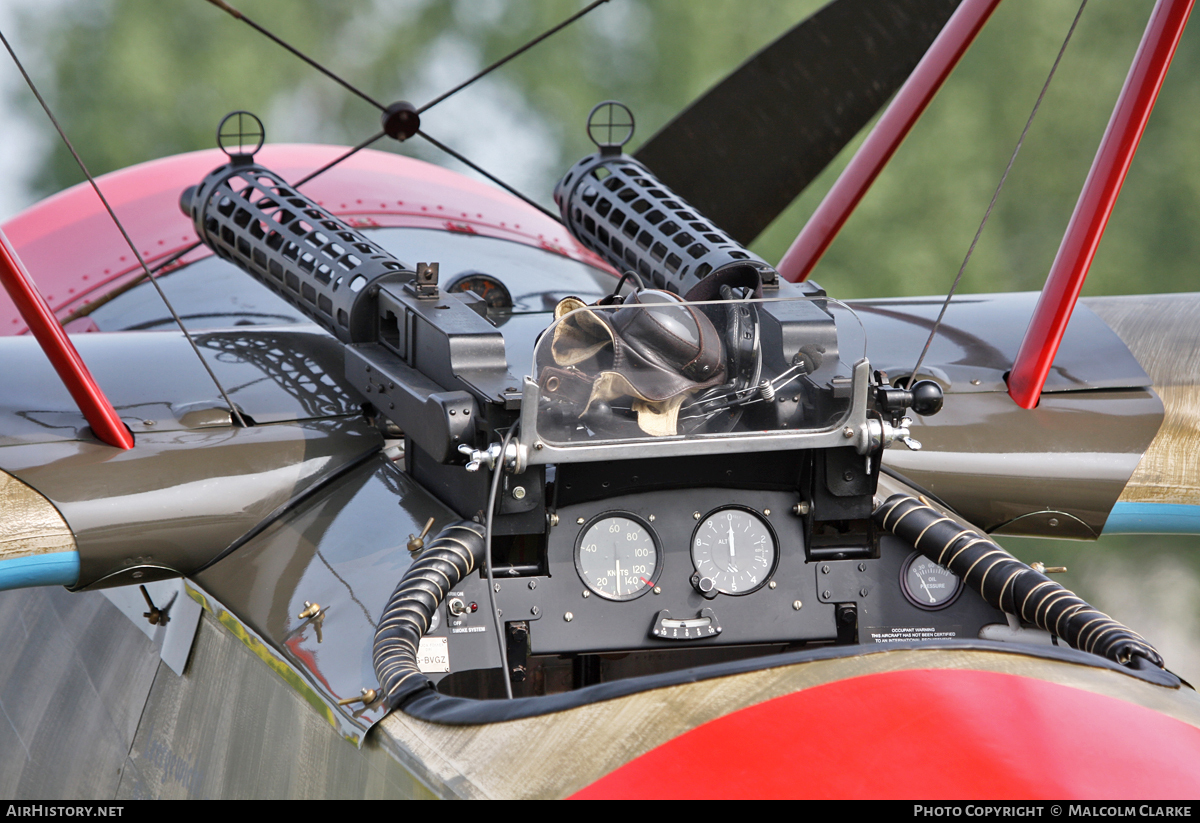 Aircraft Photo of G-BVGZ / 152/17 | Fokker Dr.1 (replica) | Germany - Air Force | AirHistory.net #114029