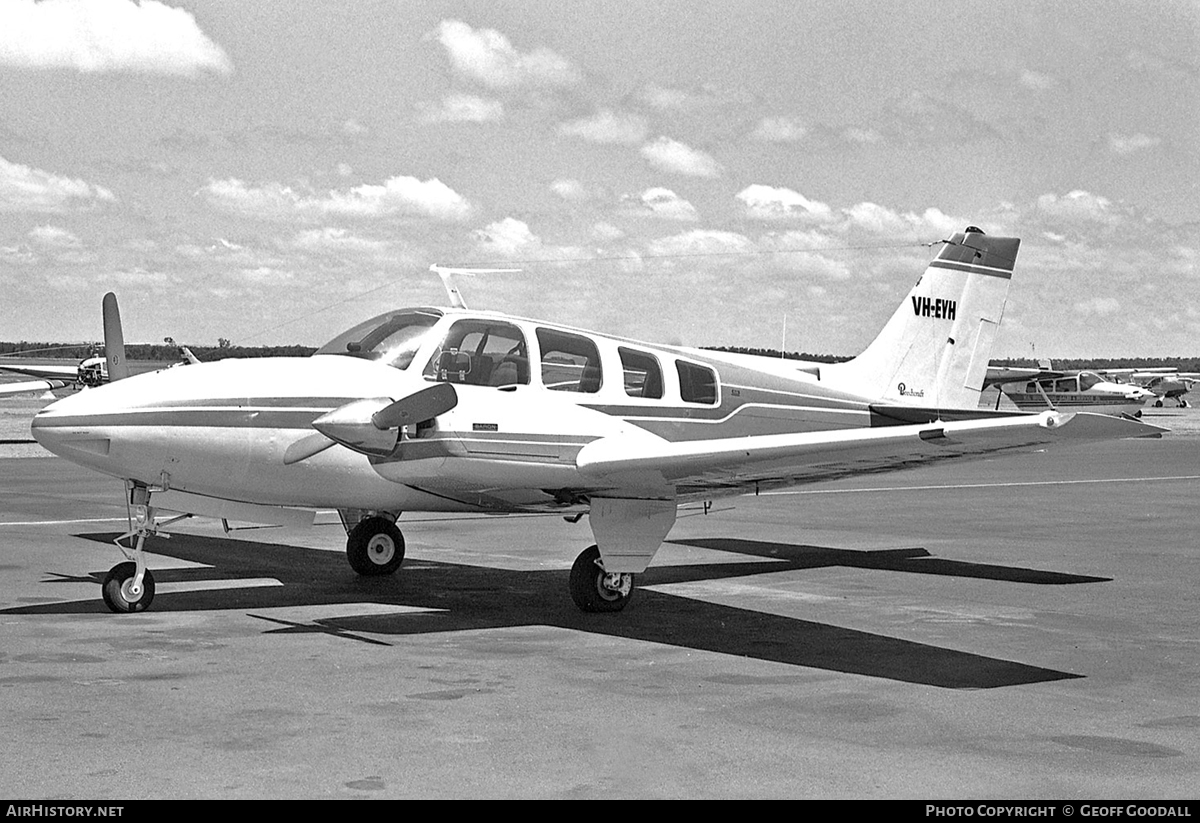 Aircraft Photo of VH-EYH | Beech 58 Baron | AirHistory.net #114035