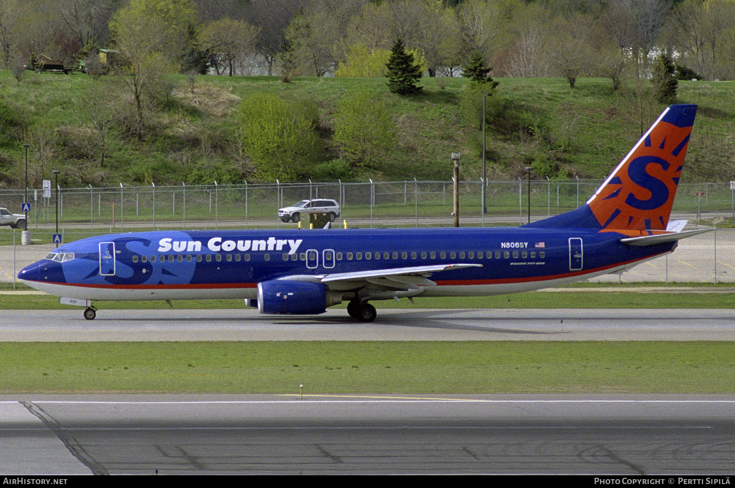 Aircraft Photo of N806SY | Boeing 737-8Q8 | Sun Country Airlines | AirHistory.net #114058