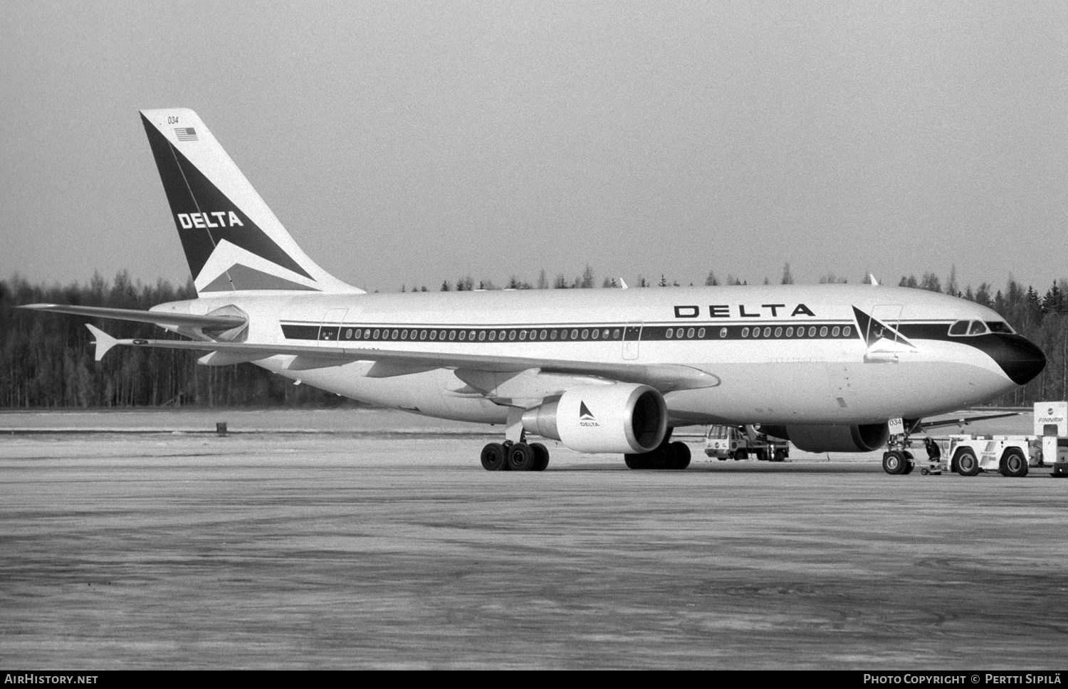 Aircraft Photo of N824PA | Airbus A310-324/ET | Delta Air Lines | AirHistory.net #114069
