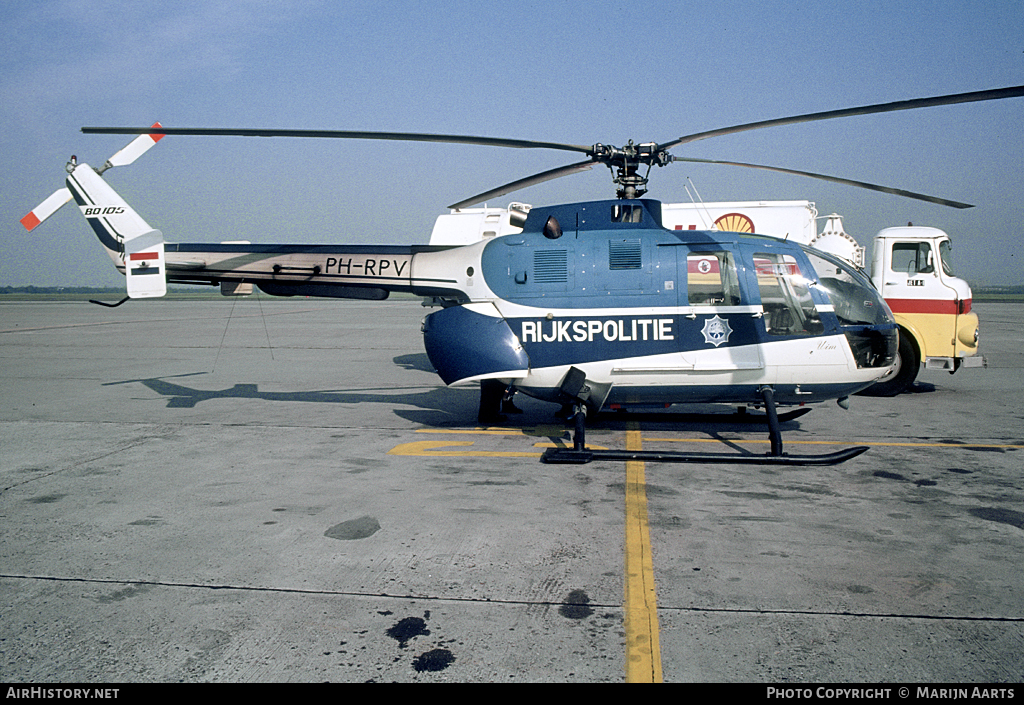 Aircraft Photo of PH-RPV | MBB BO-105CB | Rijkspolitie | AirHistory.net #114093