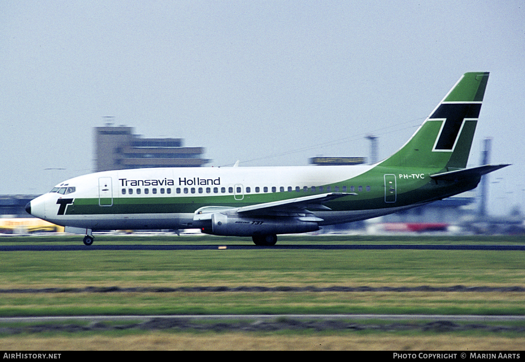 Aircraft Photo of PH-TVC | Boeing 737-2K2C/Adv | Transavia Holland | AirHistory.net #114094