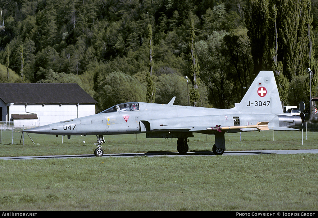 Aircraft Photo of J-3047 | Northrop F-5E Tiger II | Switzerland - Air Force | AirHistory.net #114124