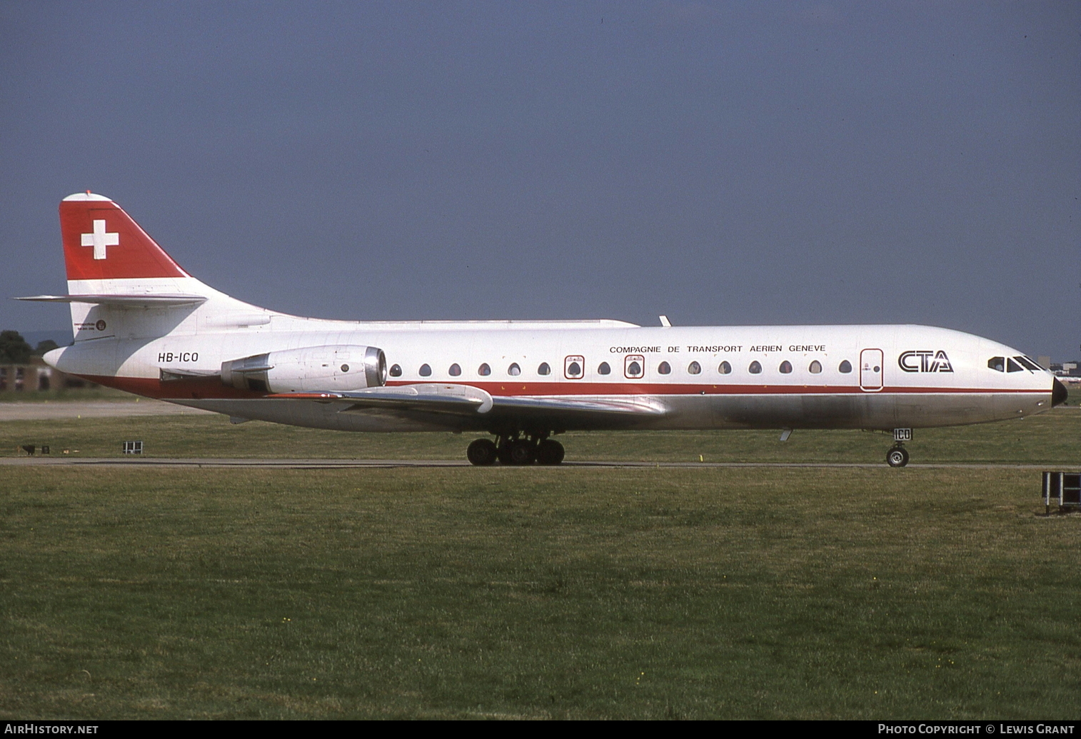 Aircraft Photo of HB-ICO | Sud SE-210 Caravelle 10B1R | CTA - Compagnie de Transport Aérien | AirHistory.net #114136