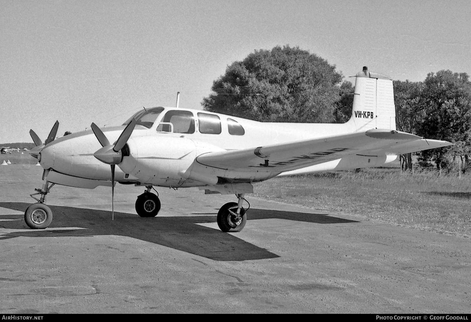 Aircraft Photo of VH-KPB | Beech G50 Twin Bonanza | AirHistory.net #114141