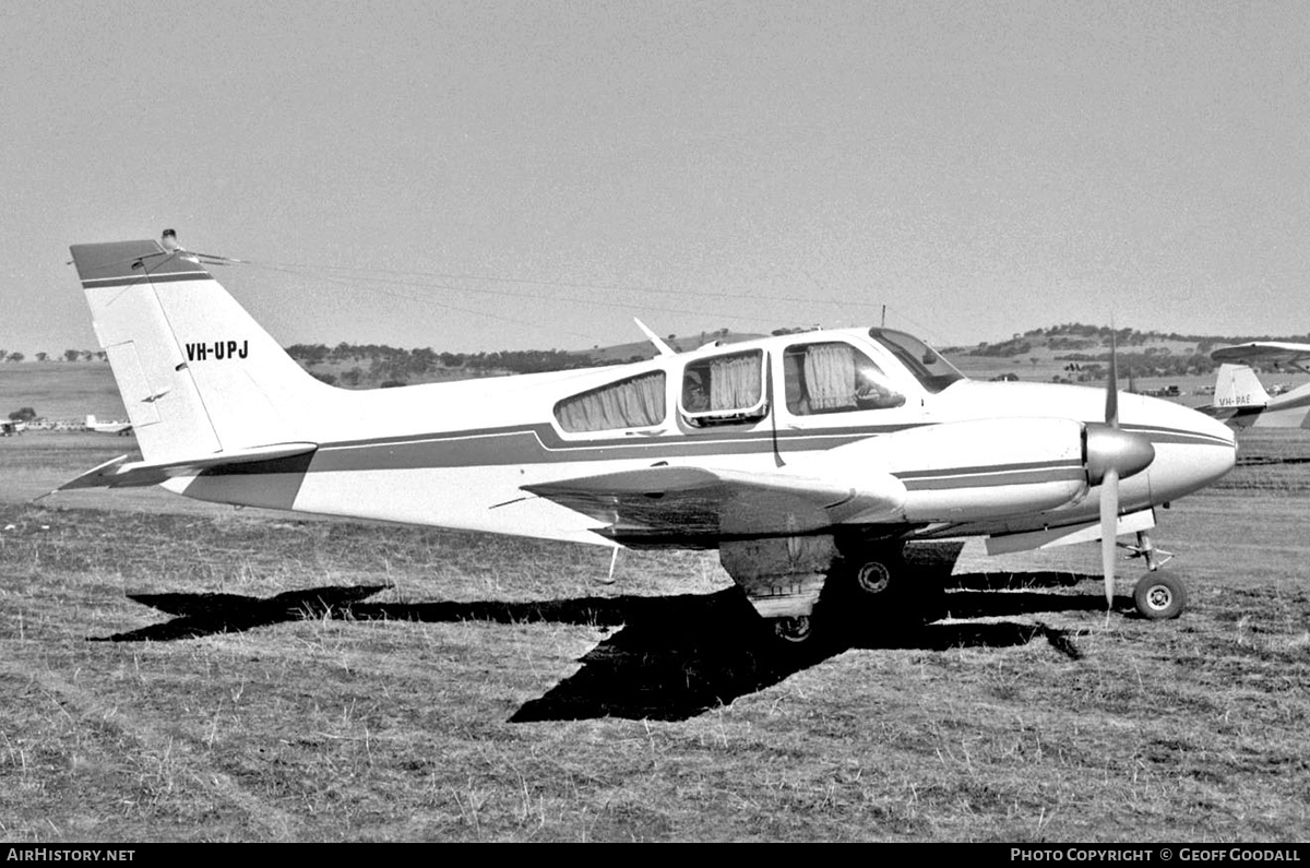 Aircraft Photo of VH-UPJ | Beech 55 Baron (95-55) | AirHistory.net #114145