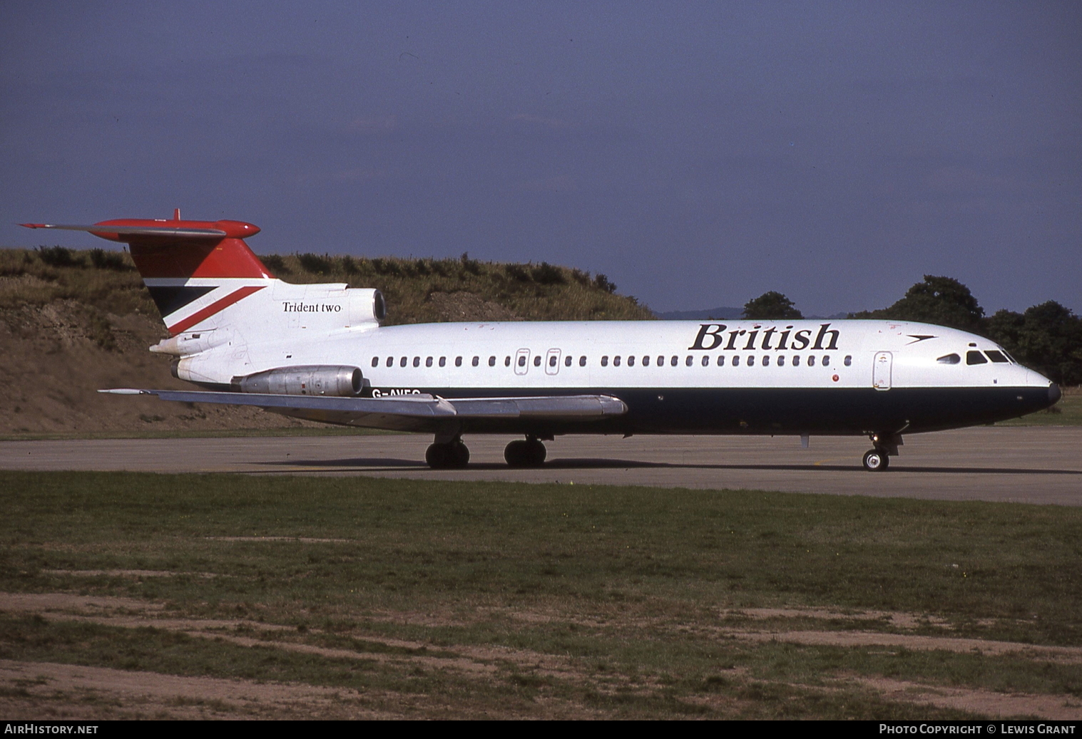 Aircraft Photo of G-AVFG | Hawker Siddeley HS-121 Trident 2E | British Airways | AirHistory.net #114169