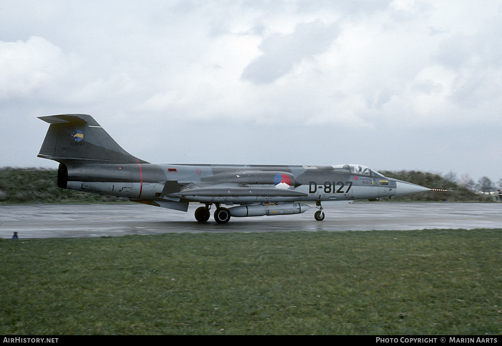 Aircraft Photo of D-8127 | Lockheed RF-104G Starfighter | Netherlands - Air Force | AirHistory.net #114172