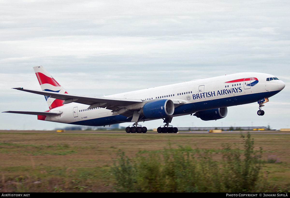 Aircraft Photo of G-YMMK | Boeing 777-236/ER | British Airways | AirHistory.net #114185
