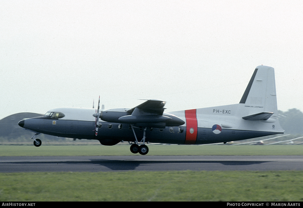 Aircraft Photo of PH-EXC | Fokker F27-200MAR Maritime | Netherlands - Air Force | AirHistory.net #114187