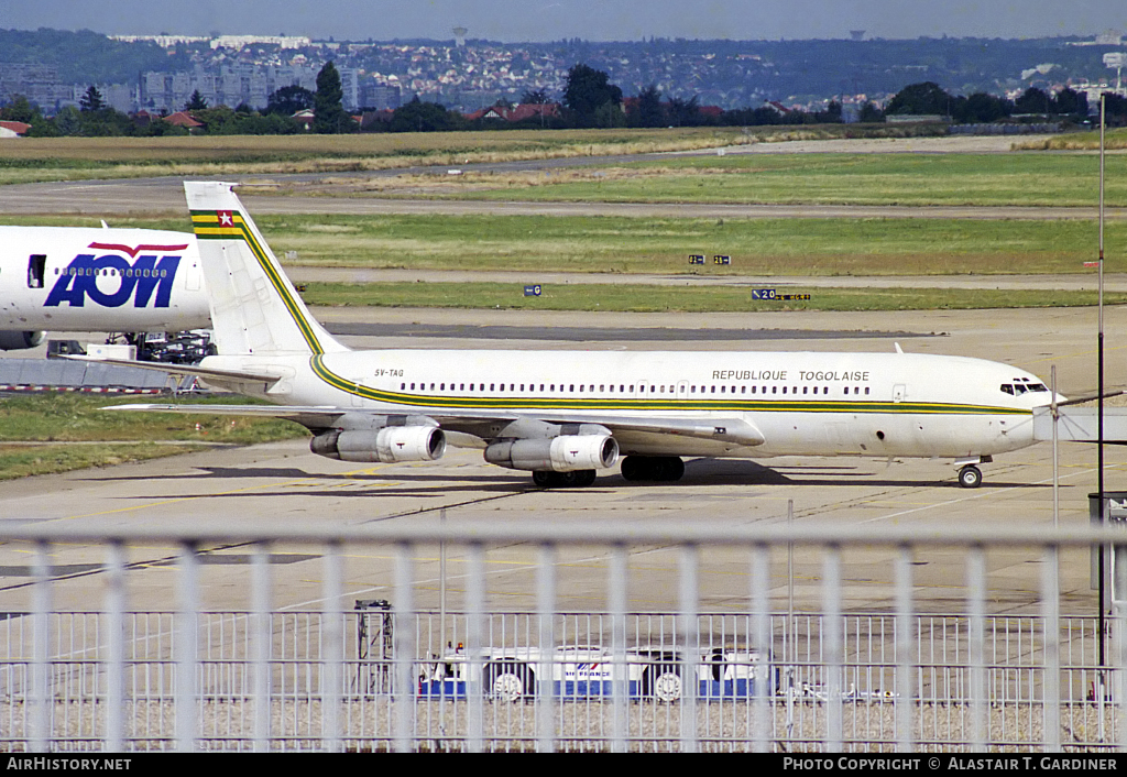 Aircraft Photo of 5V-TAG | Boeing 707-312B | Togo - Government | AirHistory.net #114200