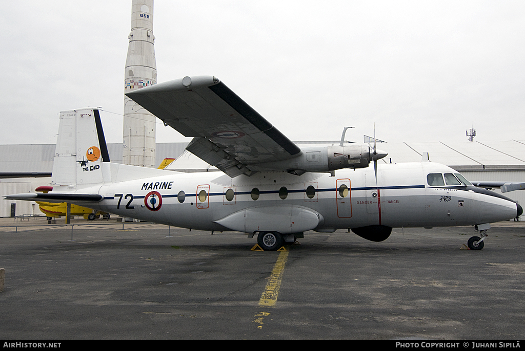 Aircraft Photo of 72 | Aerospatiale N-262E | France - Navy | AirHistory.net #114214