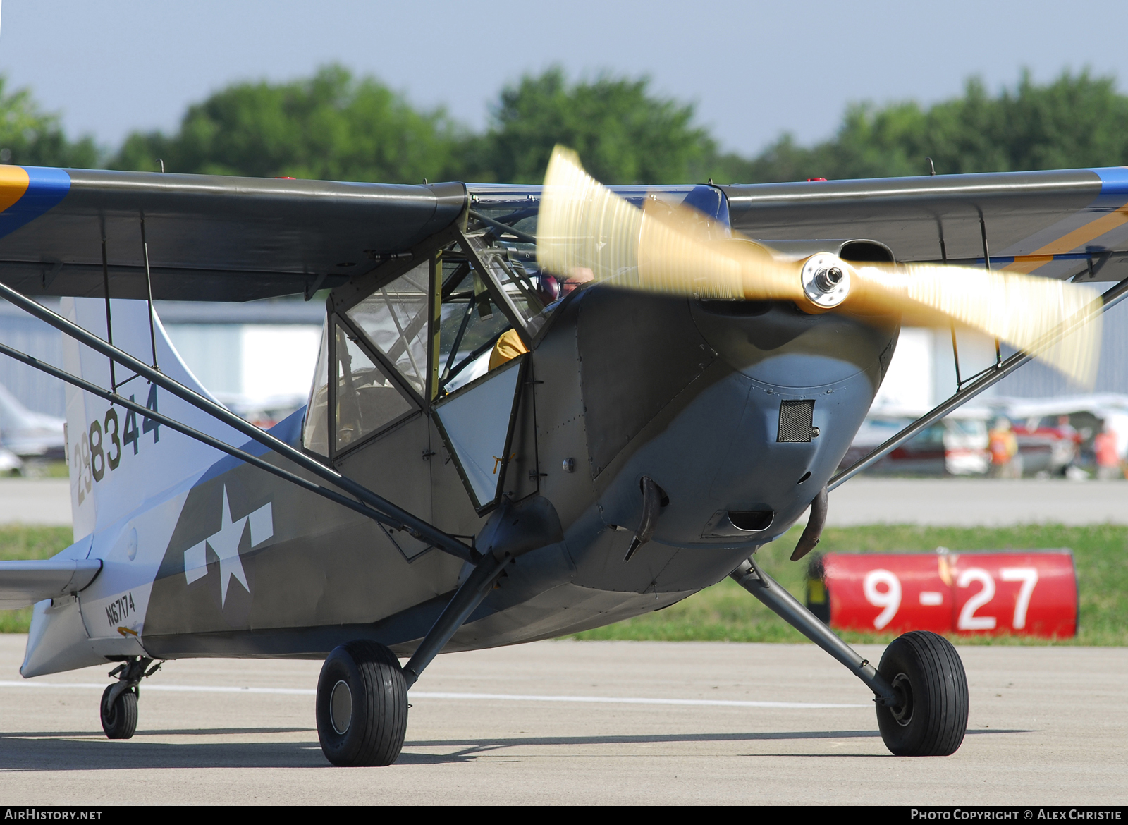 Aircraft Photo of N67174 / 298344 | Stinson L-5 Sentinel | USA - Army | AirHistory.net #114217