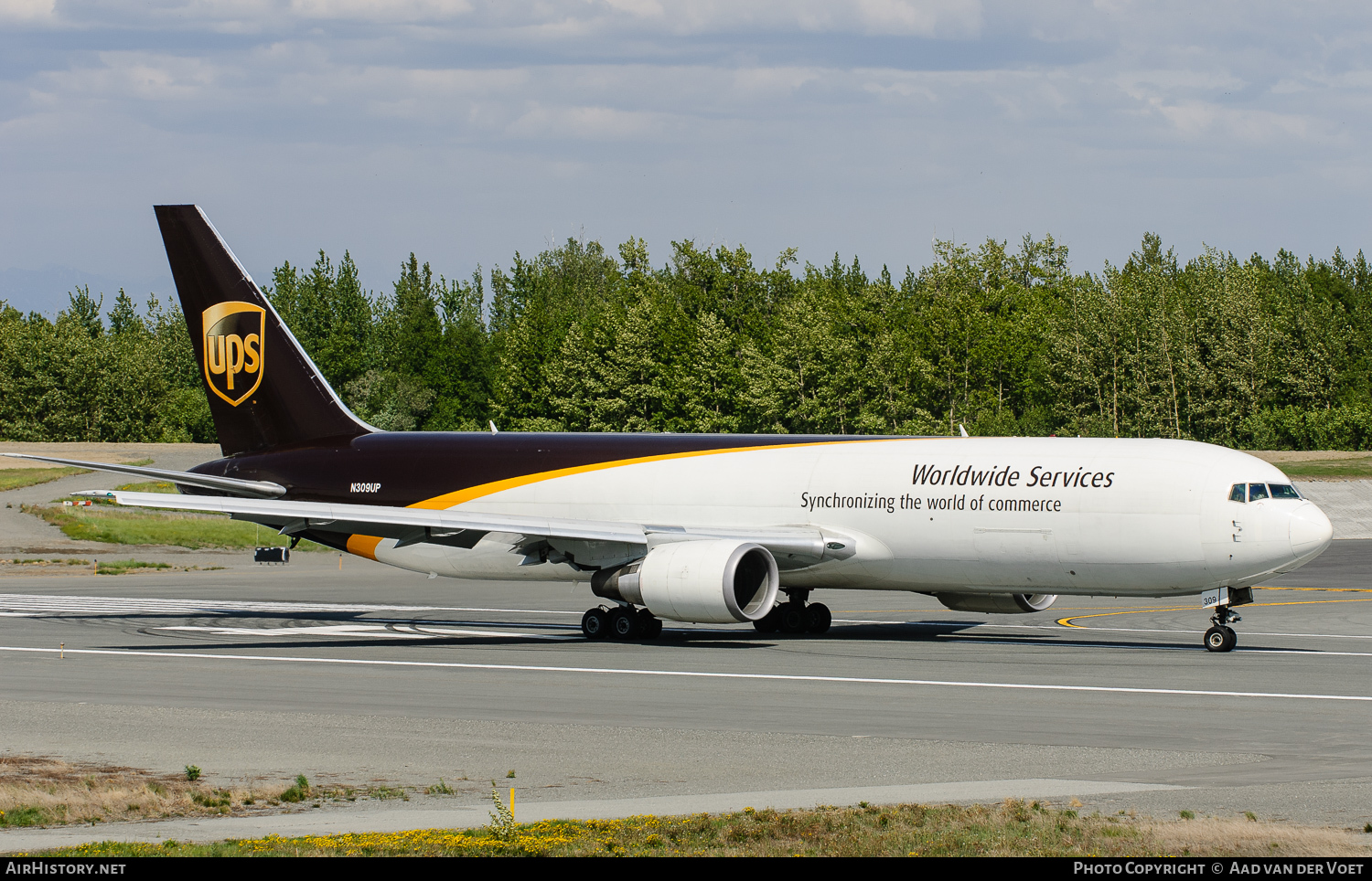 Aircraft Photo of N309UP | Boeing 767-34AF/ER | United Parcel Service - UPS | AirHistory.net #114219