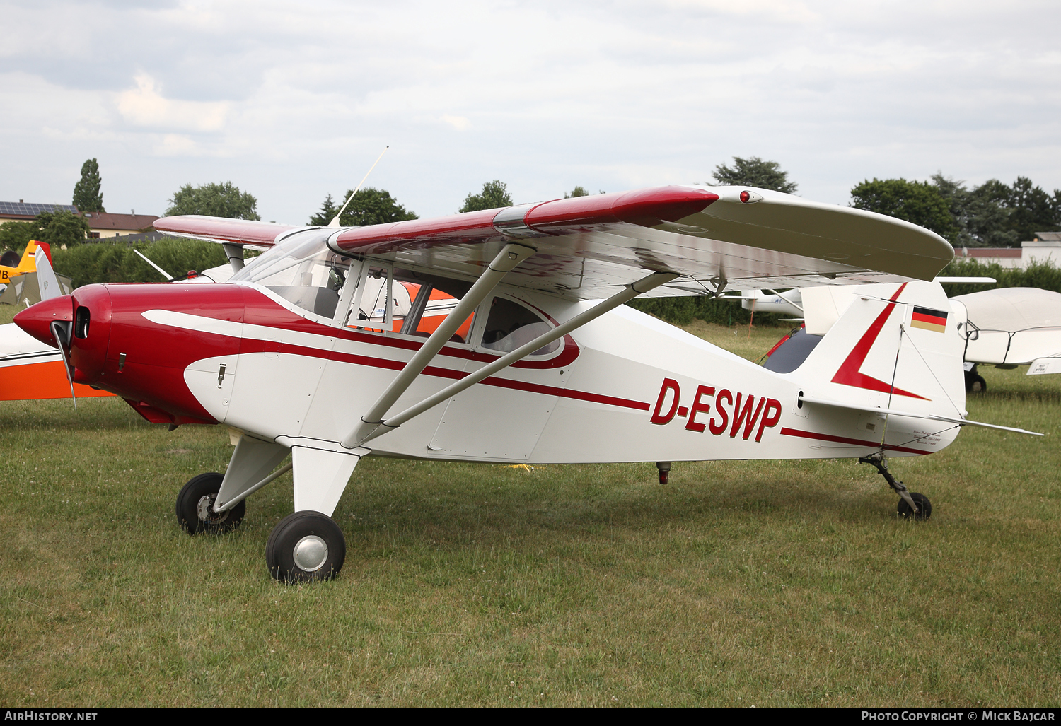 Aircraft Photo of D-ESWP | Piper PA-20-135 Pacer | AirHistory.net #114221
