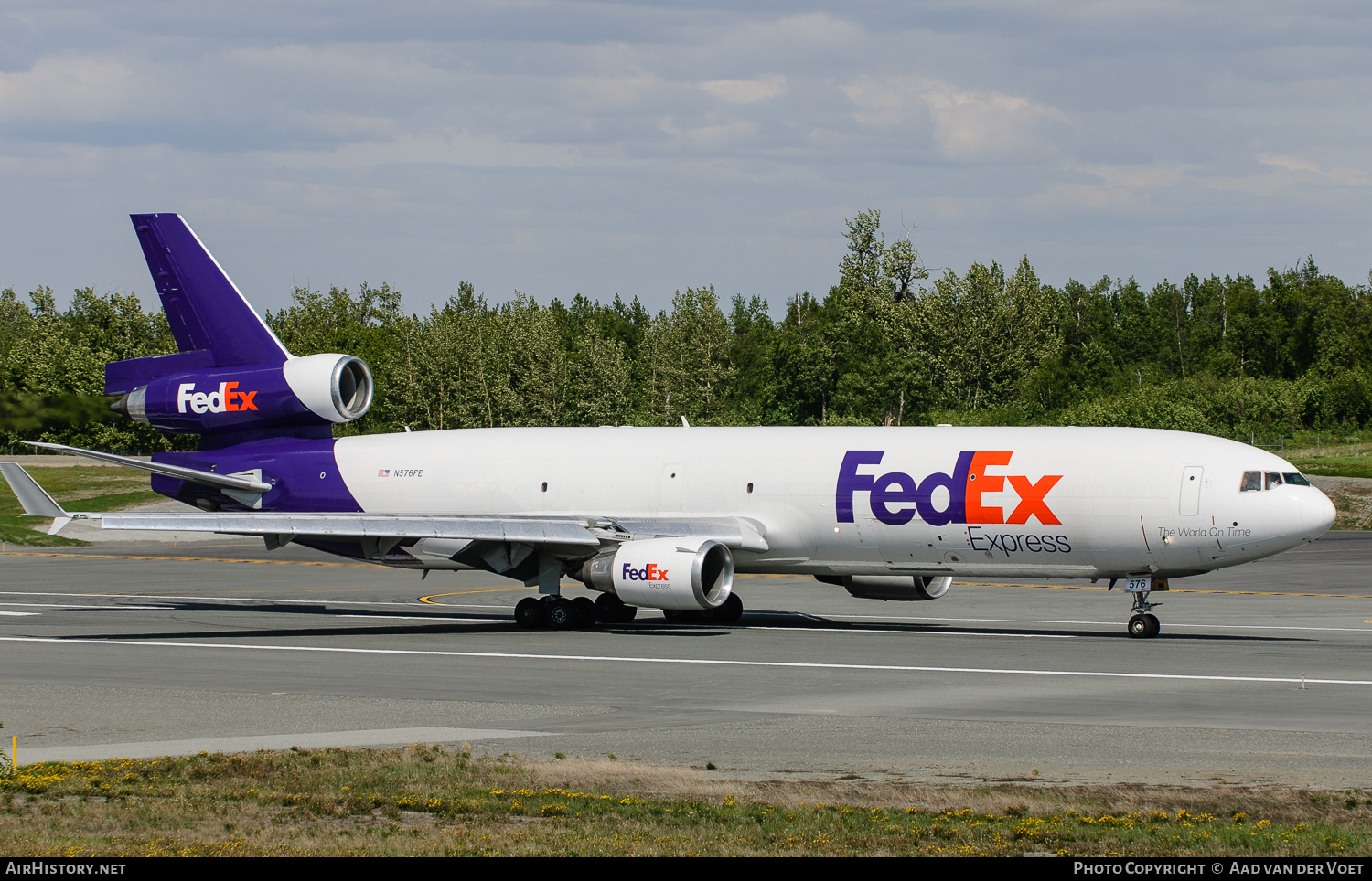 Aircraft Photo of N576FE | McDonnell Douglas MD-11/F | FedEx Express | AirHistory.net #114232