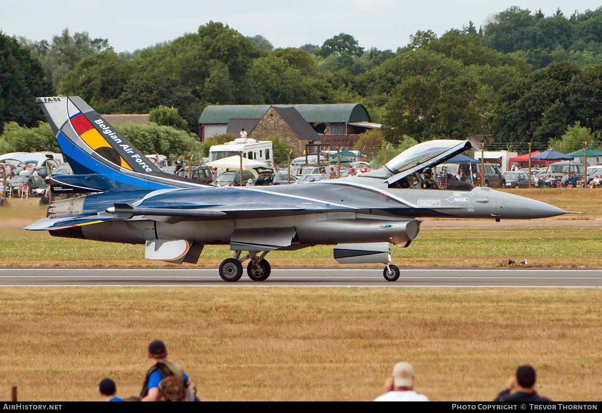 Aircraft Photo of FA-84 | General Dynamics F-16AM Fighting Falcon | Belgium - Air Force | AirHistory.net #114234