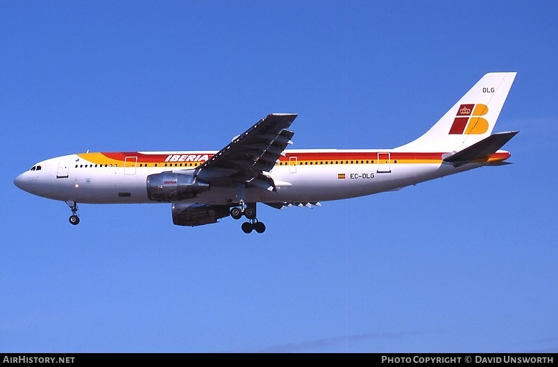 Aircraft Photo of EC-DLG | Airbus A300B4-120 | Iberia | AirHistory.net #114244