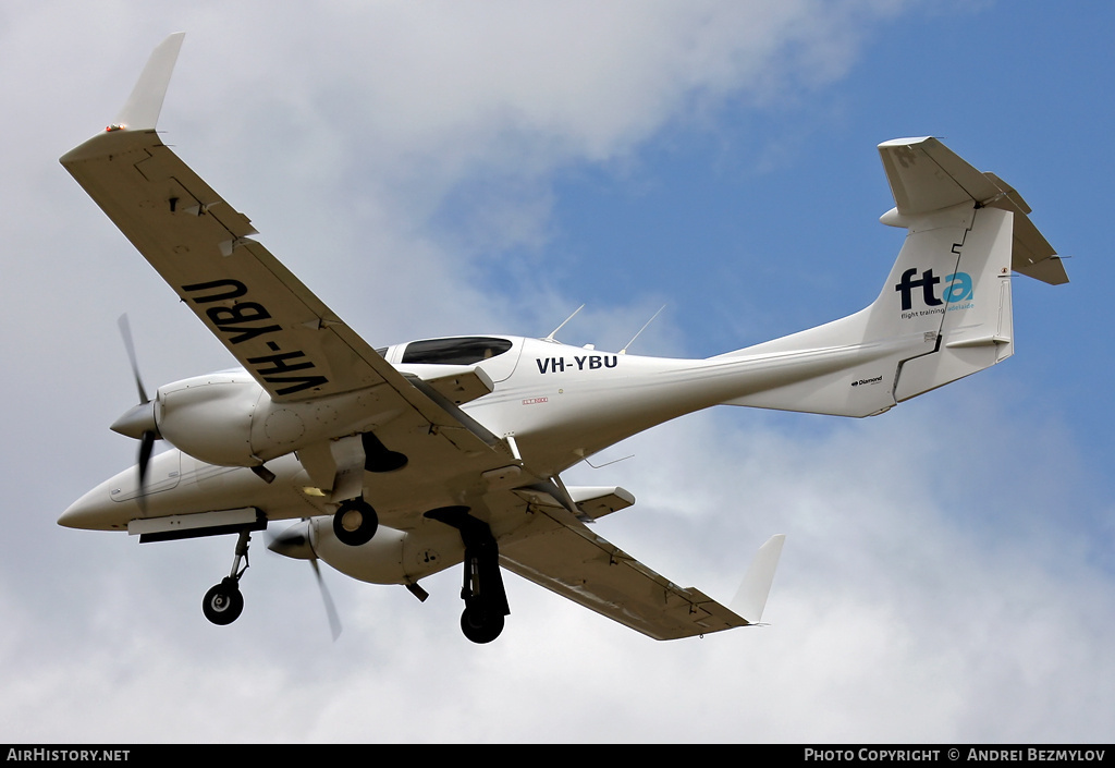 Aircraft Photo of VH-YBU | Diamond DA42 Twin Star | Flight Training Adelaide - FTA | AirHistory.net #114247