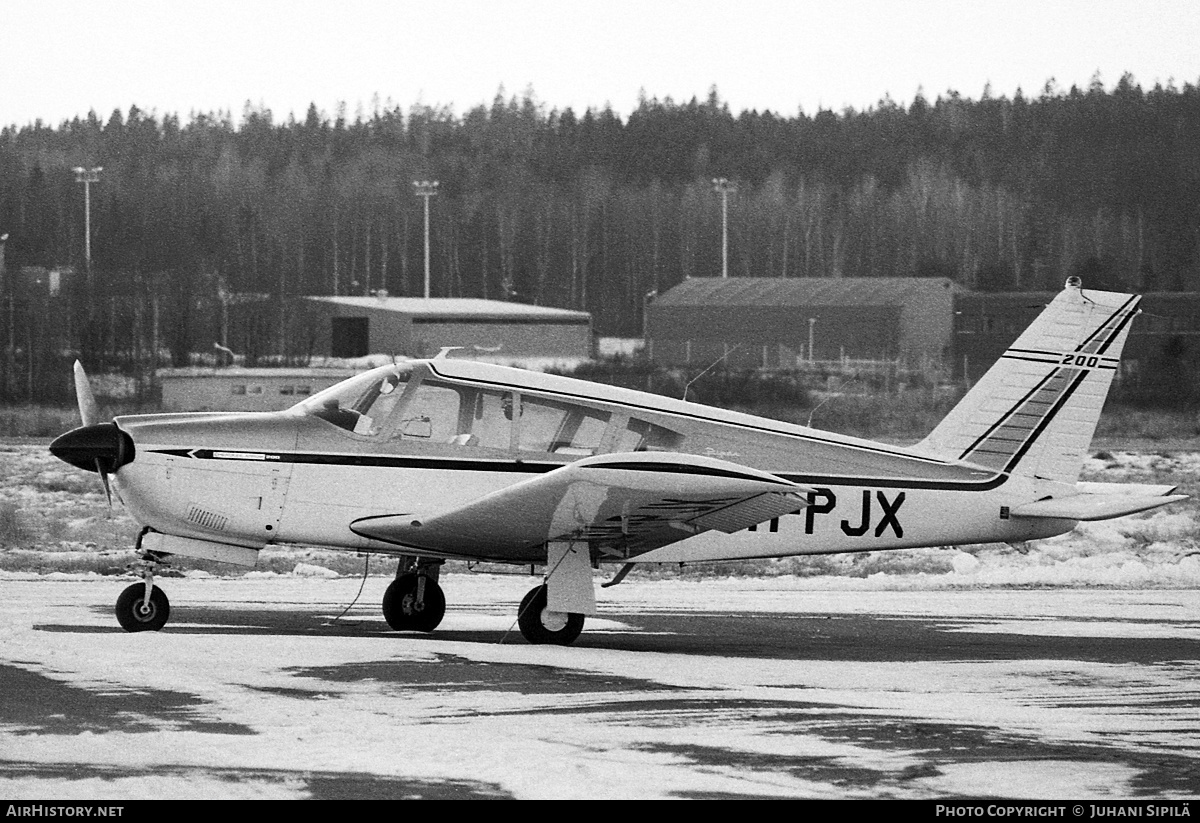 Aircraft Photo of OH-PJX | Piper PA-28R-200 Cherokee Arrow | AirHistory.net #114248