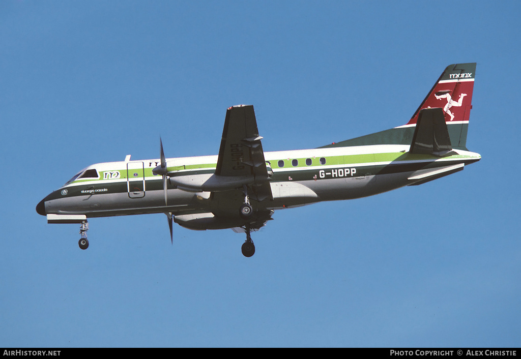 Aircraft Photo of G-HOPP | Saab-Fairchild SF-340A | Manx Airlines | AirHistory.net #114264