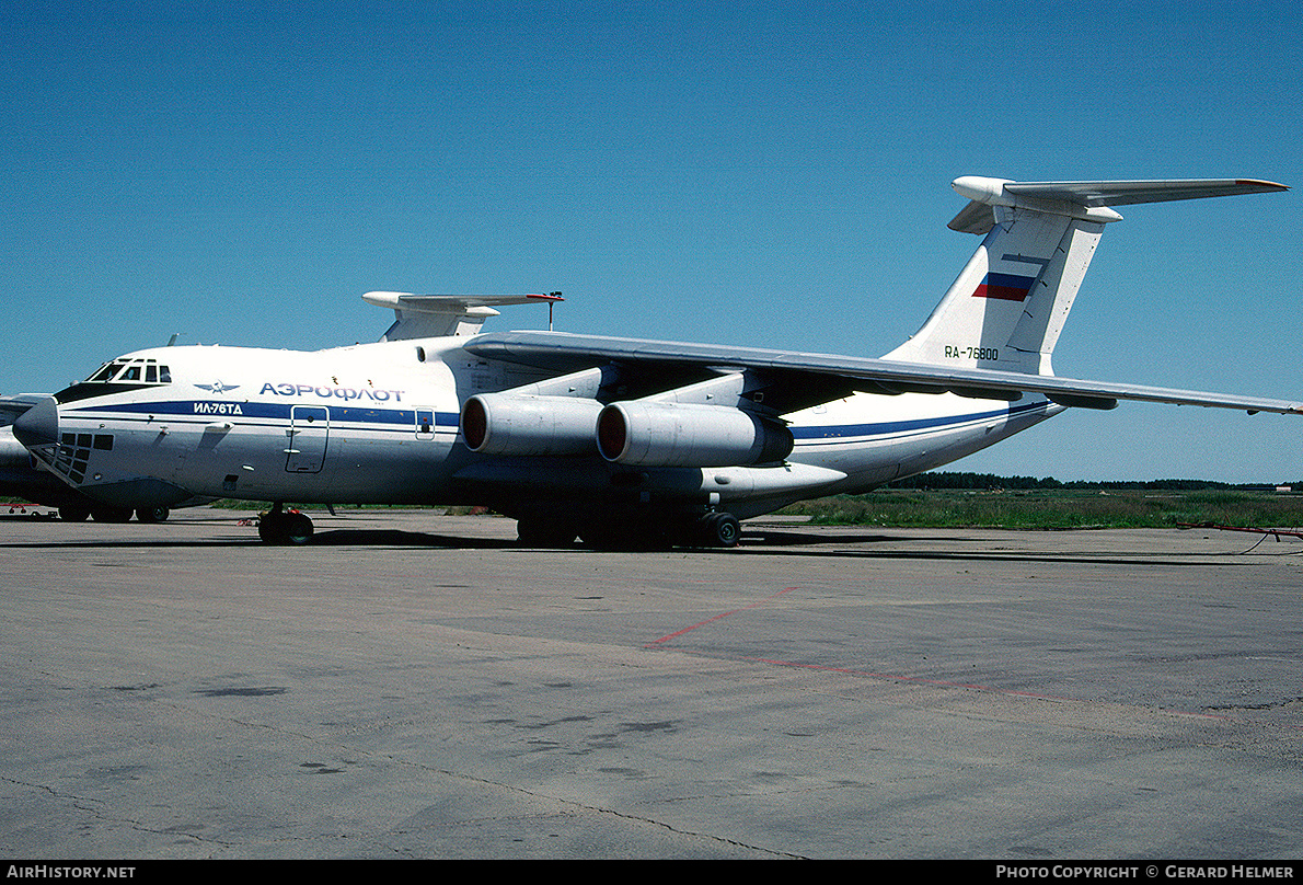 Aircraft Photo of RA-76800 | Ilyushin Il-76TD | Aeroflot | AirHistory.net #114268