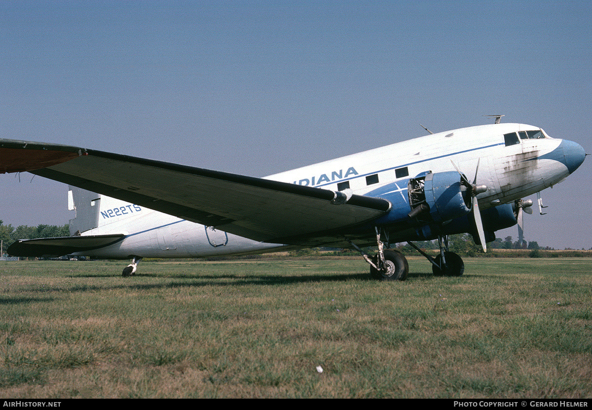 Aircraft Photo of N222TS | Douglas DC-3-209B | Air Indiana | AirHistory.net #114269