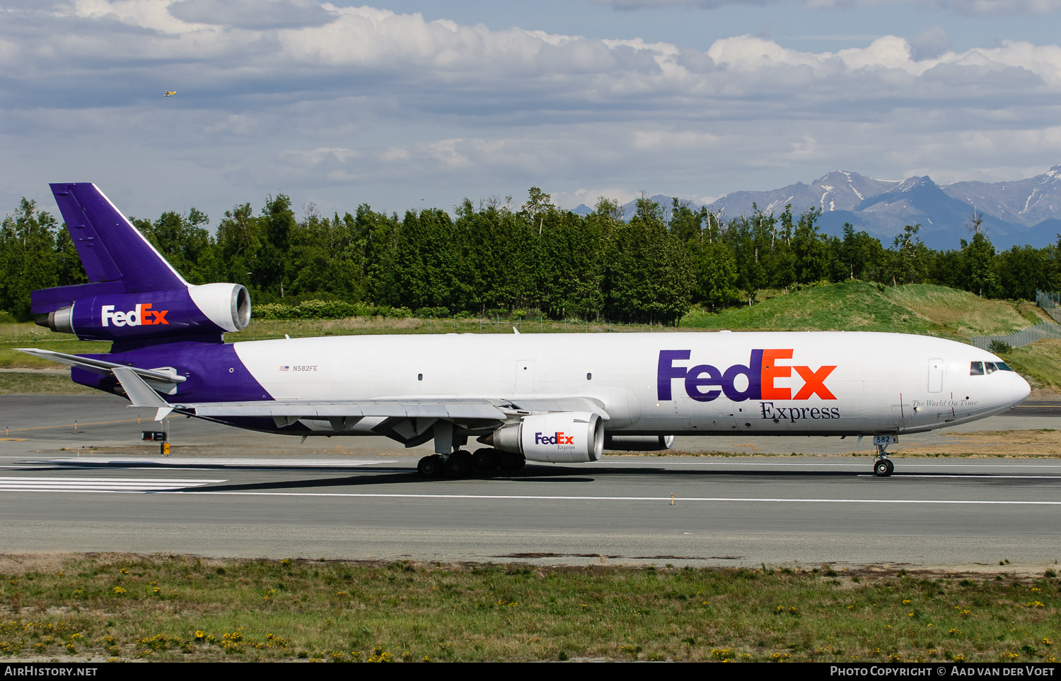 Aircraft Photo of N582FE | McDonnell Douglas MD-11/F | FedEx Express | AirHistory.net #114271