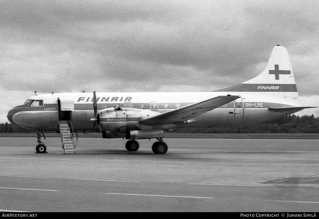 Aircraft Photo of OH-LRE | Convair 440-61 Metropolitan | Finnair | AirHistory.net #114279