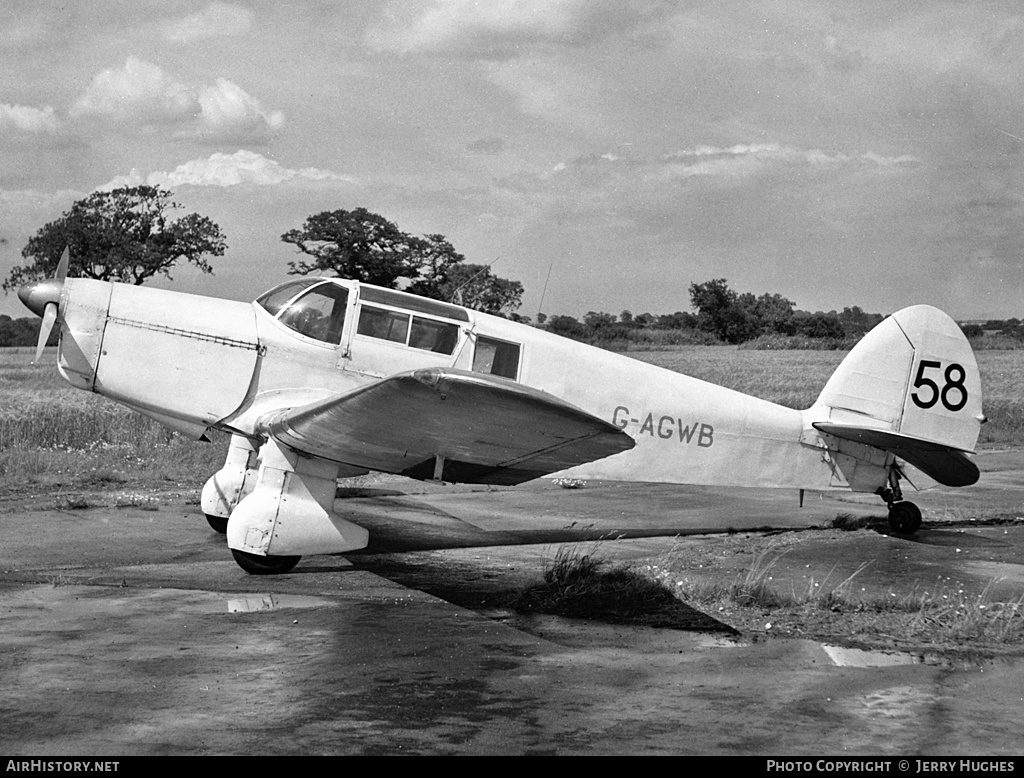 Aircraft Photo of G-AGWB | Percival P.34A Proctor 3 | AirHistory.net #114306